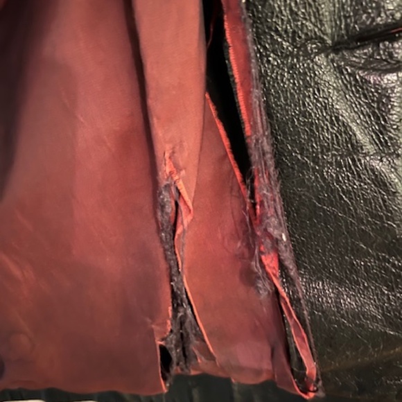 Diesel Black Leather jacket - Picture 7 of 7